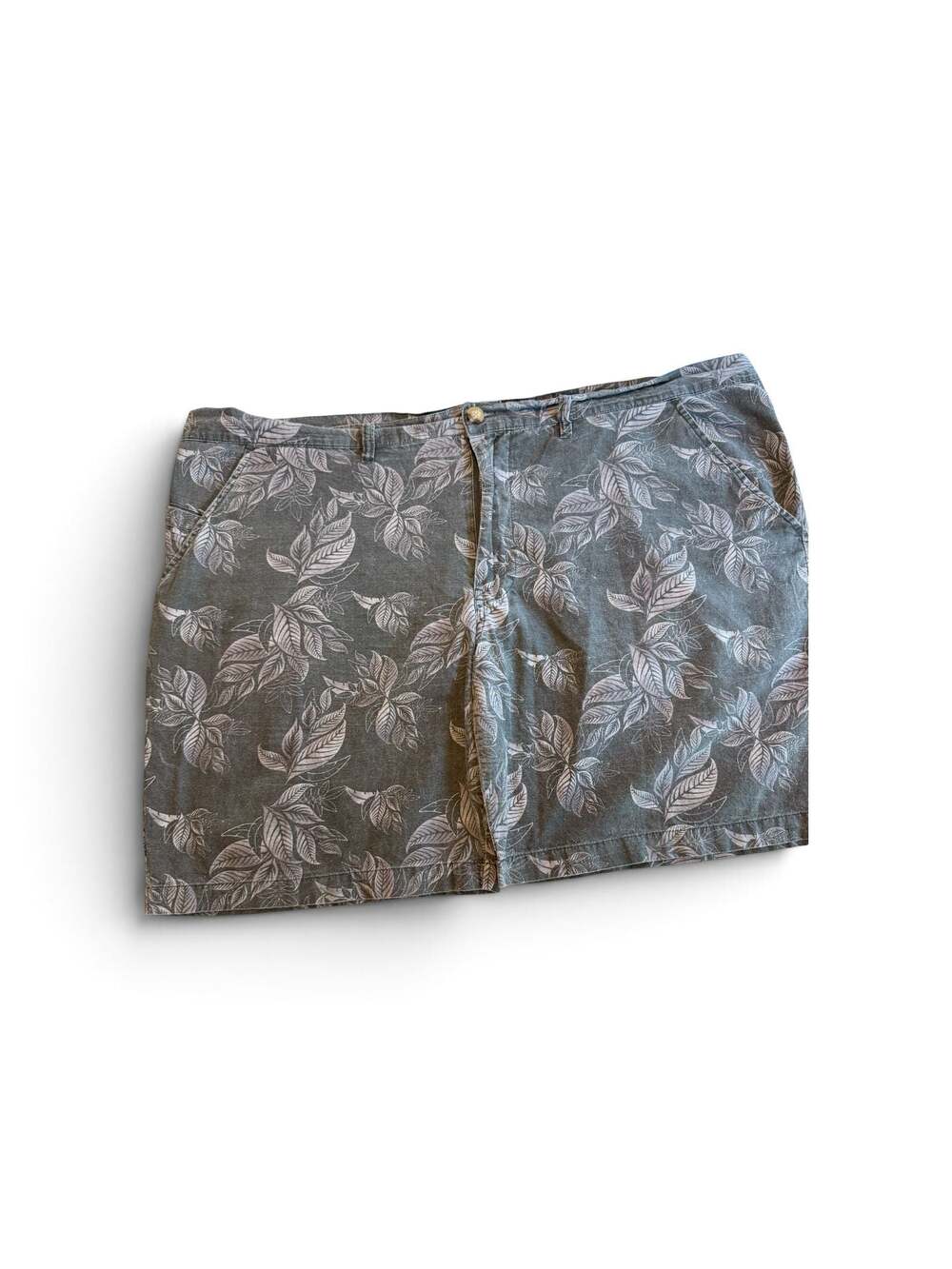 Santa Barbara Polo & Racquet Club Men's Leaf Print Casual Shorts Size 42